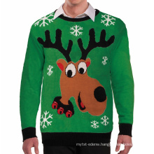 PK18ST057 latest design unisex elk ugly christmas sweaters